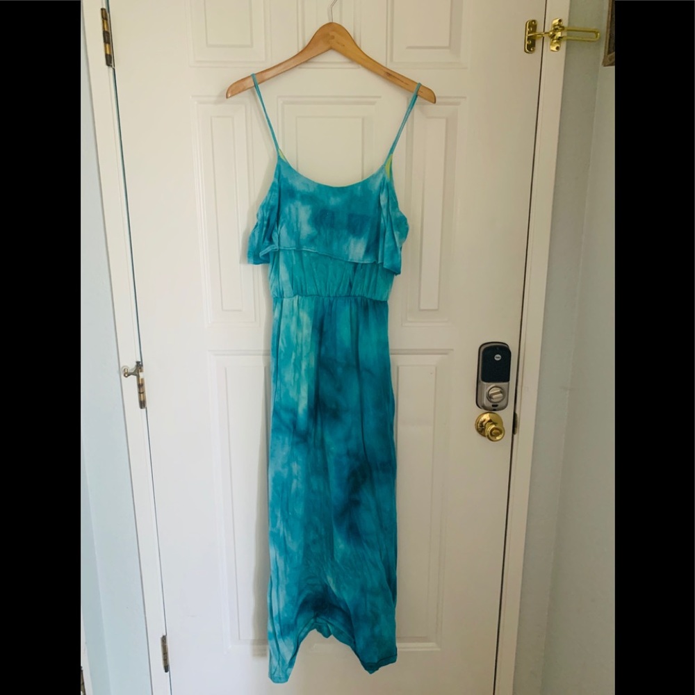 Tie Dye maxi dress size M